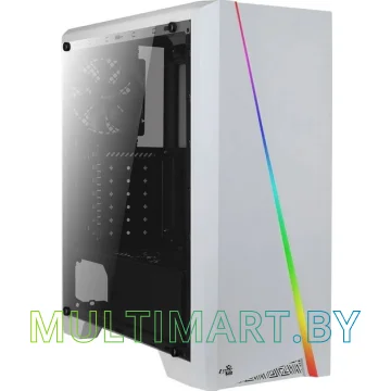 Корпус AeroCool Cylon Tempered Glass (белый)